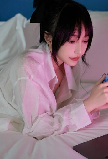 XiuRen 秀人 No.N120 玥儿玥 香肩白衬衫酥胸 - [新秀人套圖] [89P]