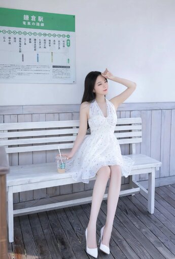 XiuRen 秀人 No.N163 鱼子酱Fish白色内衣车站 - [新秀人套圖] [120P]