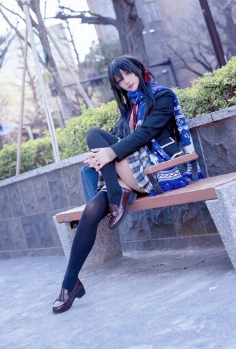 幼愛youmeko - 雪之下雪乃jk製服 【23P】 - COSPLAY [23P]