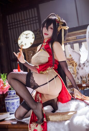 [是一隻熊仔嗎] 碧藍航線 - 大鳳旗袍【50P】 - COSPLAY [50P]