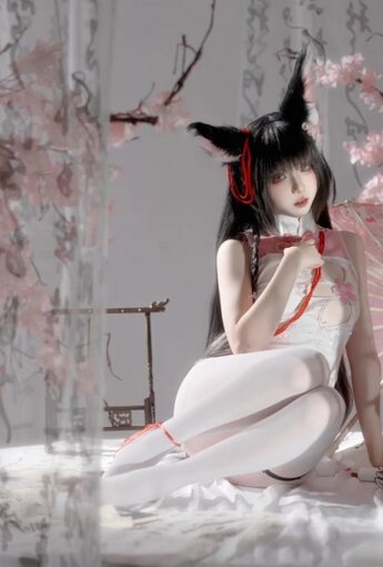 紙悅Etsu ko - 長門旗袍 【60P】 - COSPLAY [60P]