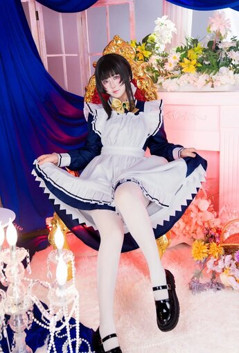 喵喵的喵吖 - 四季夏目女僕 【17P】 - COSPLAY [17P]