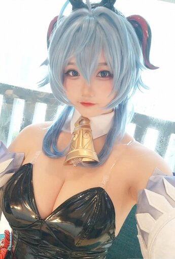 Xiaoyukiko - Bunny Ganyu 【24P】 - COSPLAY [24P]