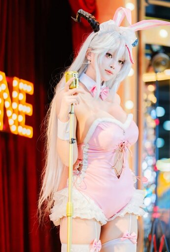 Natsume0v0 - Bunny Agir【10P】 - COSPLAY [10P]