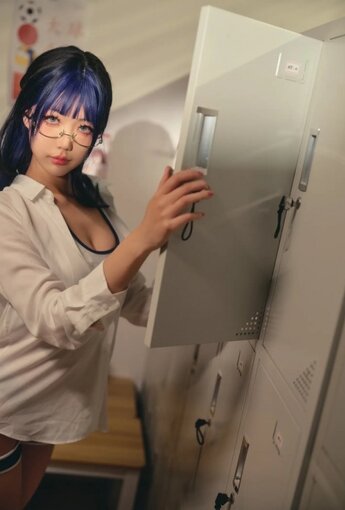 湖裡狸 - 體操服 【37P】 - COSPLAY [37P]