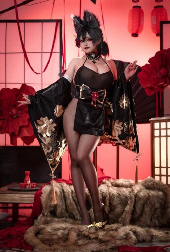 洛璃LoLiSAMA - 碧藍航線 近江 原皮 【67P】 - COSPLAY [67P]