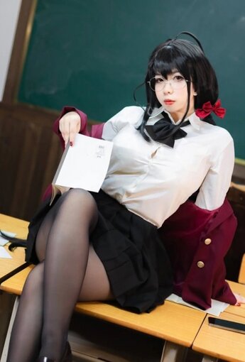 Meroko 魅瞳 - 大鳳JK 【47P】 - COSPLAY [47P]