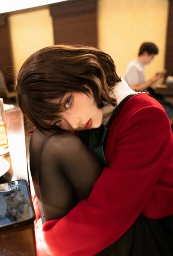 炭烤莉莉黑 - 桌麵少女 冬 林檎 【18P】 - COSPLAY [18P]
