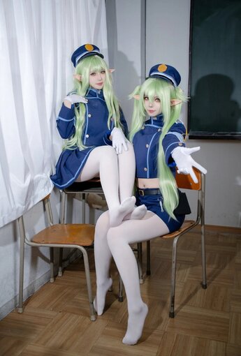 溯兮sukki - 蔚藍檔案 橘光【22P】 - COSPLAY [22P]